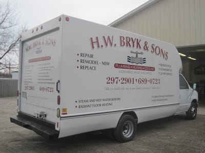 Vehicle Wraps H.W. Bryk and Sons
