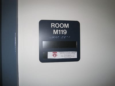 Office or Room Sign